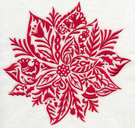 Scandinavian Christmas Poinsettia