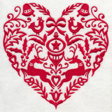 Scandinavian Christmas Heart