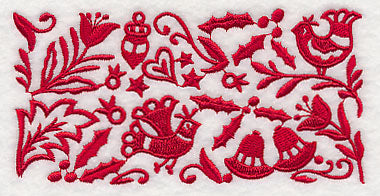 Scandinavian Christmas Border