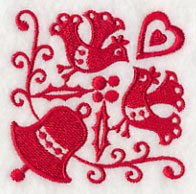 Scandinavian Christmas Bell Corner