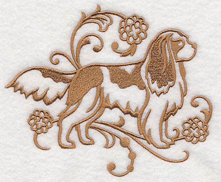 Graceful Cavalier King Charles Spaniel