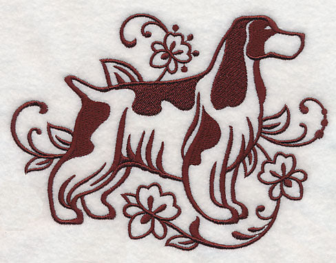 Graceful English Cocker Spaniel