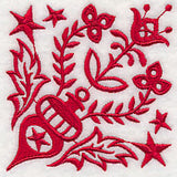 Scandinavian Christmas Ornament Corner