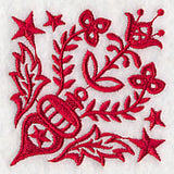 Scandinavian Christmas Ornament Corner