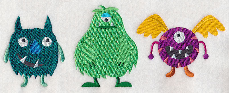 Monster Friends Trio