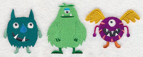 Monster Friends Trio