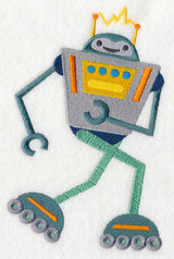 Robot on Rollerblades