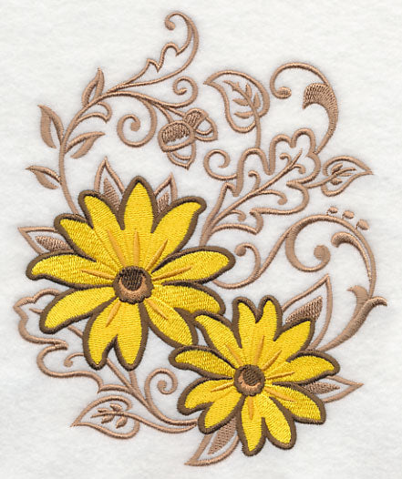 Black-Eyed Susans Echo in Bloom