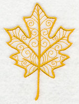 Maple Leaf in Flight