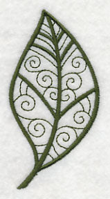 Dogwood Leaf in Flight