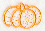 Short Autumn Pumpkin