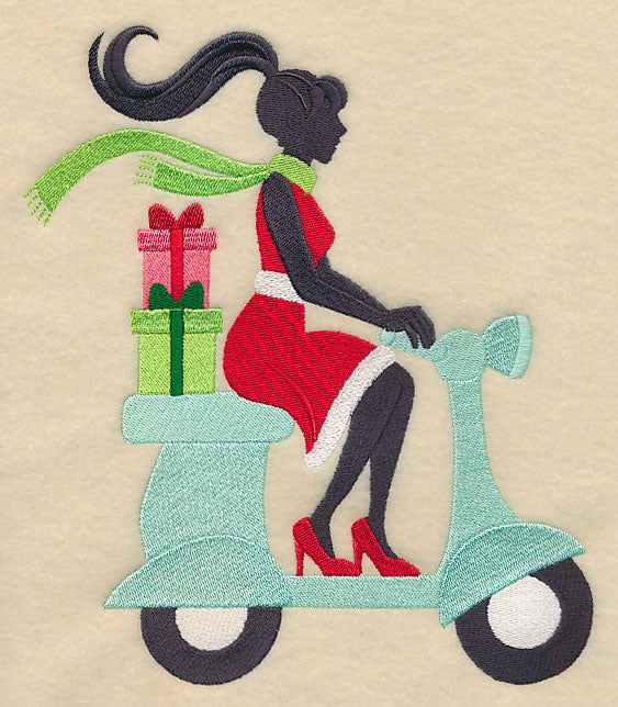 Fa La La Fashionista on Scooter