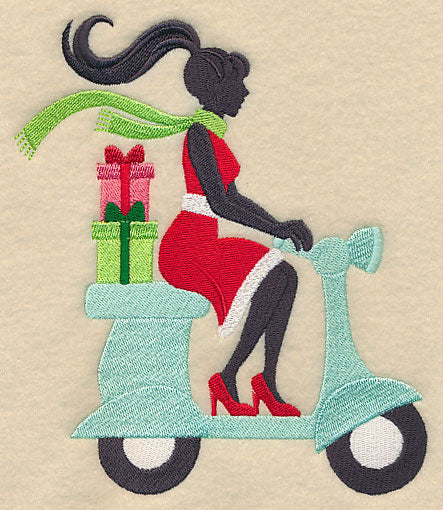 Fa La La Fashionista on Scooter