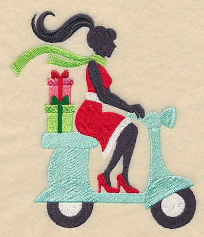 Fa La La Fashionista on Scooter