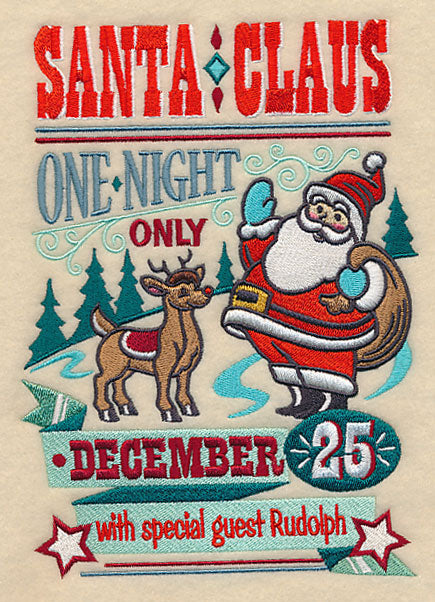 Santa Show Poster