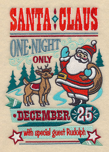 Santa Show Poster