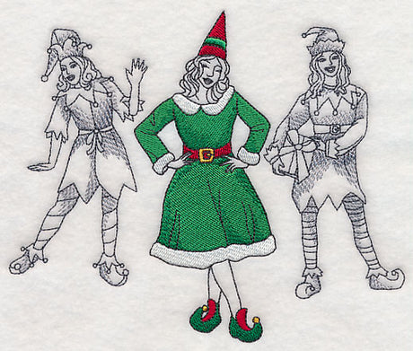 Elf Fashion Plate - Female