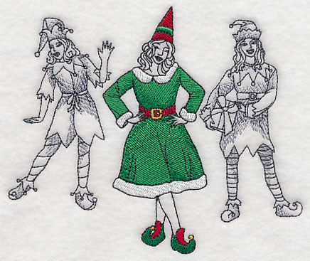 Elf Fashion Plate - Female