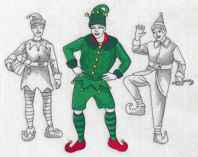 Elf Fashion Plate - Male