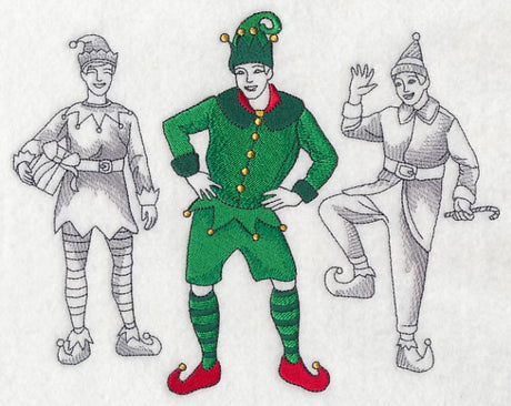 Elf Fashion Plate - Male