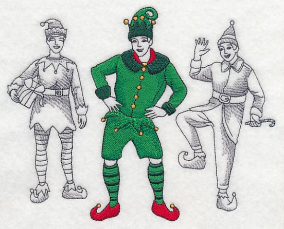 Elf Fashion Plate - Male