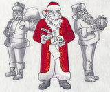 Santa Claus Fashion Plate