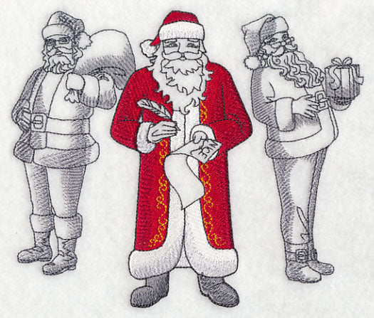 Santa Claus Fashion Plate