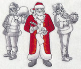 Santa Claus Fashion Plate