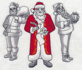 Santa Claus Fashion Plate
