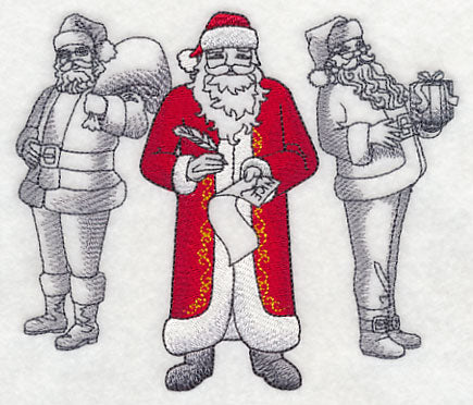 Santa Claus Fashion Plate