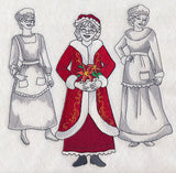 Mrs. Claus Fashion Plate