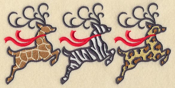 Wild Reindeer Trio