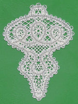 Antique Christmas Ornament (Battenburg Lace)