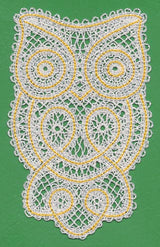 Owl (Battenburg Lace)