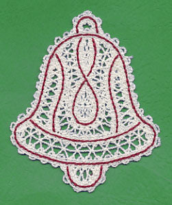 Christmas Bell (Battenburg Lace)