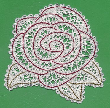 Rose (Battenburg Lace)