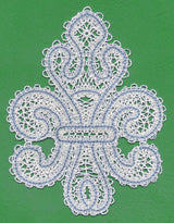 Fleur de Lis (Battenburg Lace)