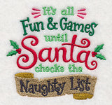 Until Santa Checks the Naughty List