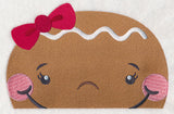 Peeking Gingerbread Girl