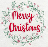 Merry Christmas Wreath