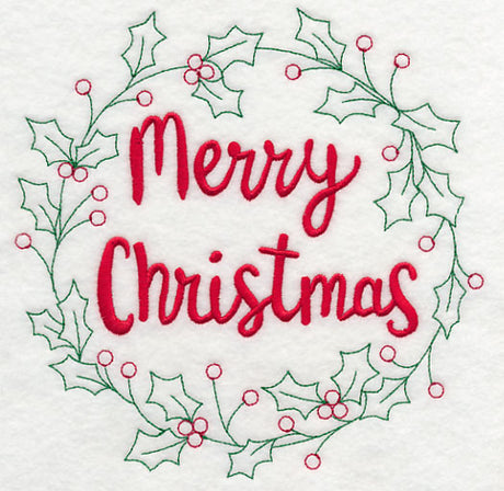 Merry Christmas Wreath