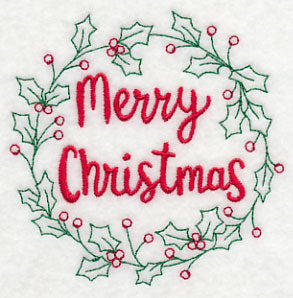 Merry Christmas Wreath