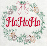 Ho Ho Ho Wreath