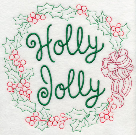 Holly Jolly Wreath