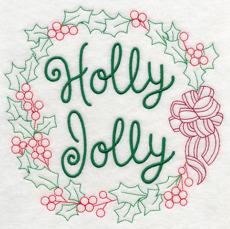 Holly Jolly Wreath