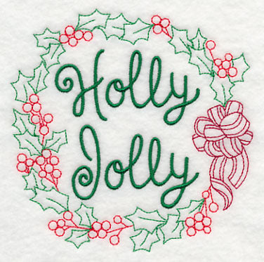 Holly Jolly Wreath
