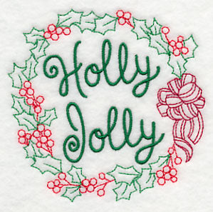 Holly Jolly Wreath