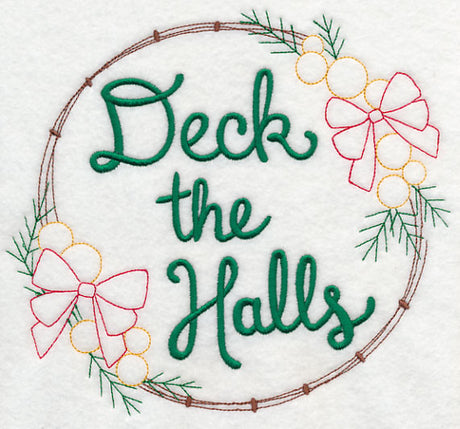 Deck the Halls Wreath