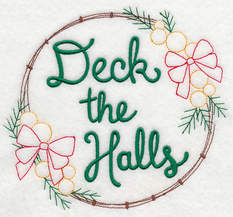 Deck the Halls Wreath