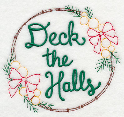 Deck the Halls Wreath